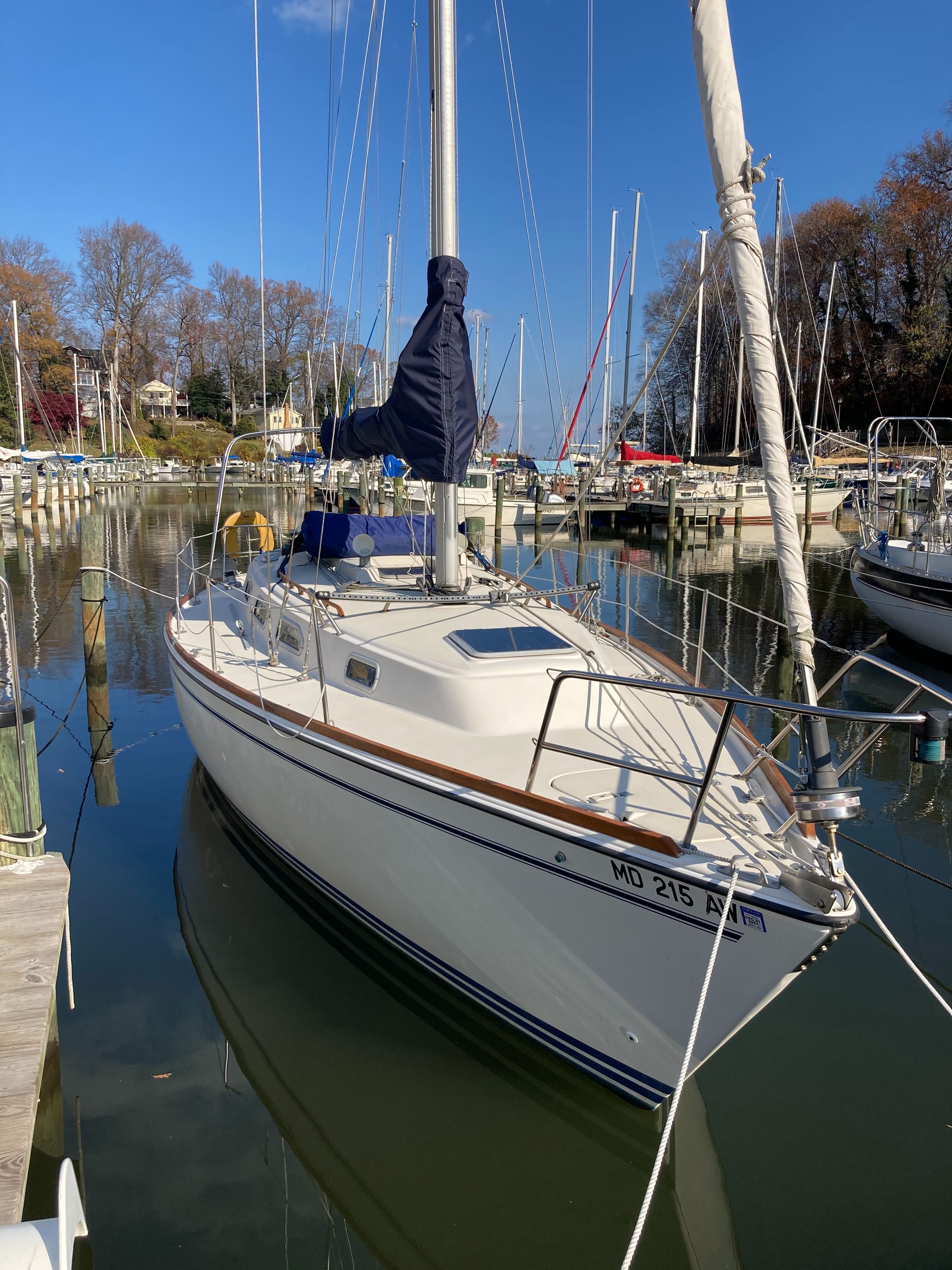 Used Sail Monohull for Sale 1989 Pearson 34-2 
